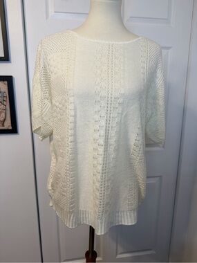Kenneth Too Plus Vintage Sweater Knit Top